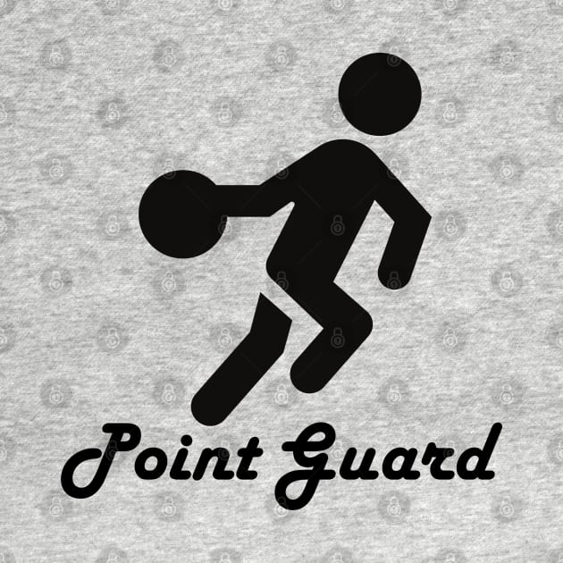 Point Guard - Stick Figure Style by Hayden Mango Collective 